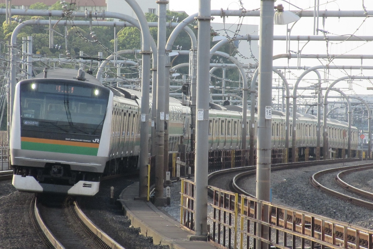 JR東日本 小山車両センター E233系 ヤマU618編成