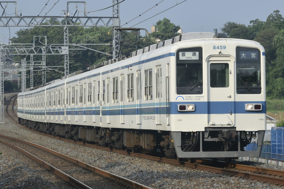 東武鉄道 南栗橋車両管区七光台支所 8000系 8159F