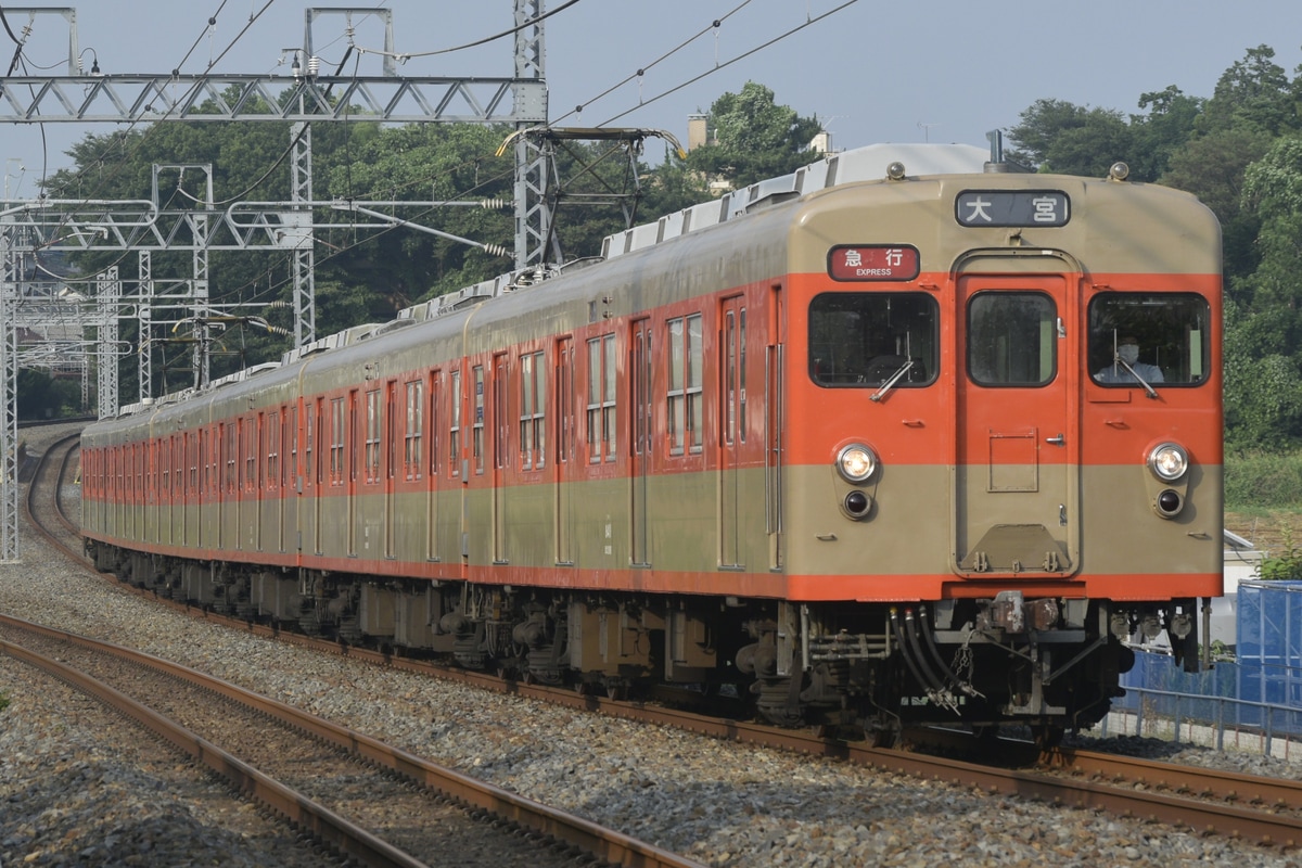 東武鉄道 南栗橋車両管区七光台支所 8000系 8111F