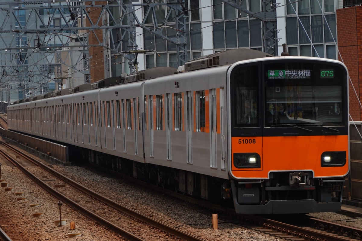 東武鉄道 南栗橋車両管区春日部支所 50000系 50008F