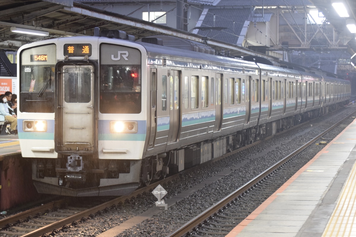 JR東日本 長野総合車両センター 211系 ナノN326編成