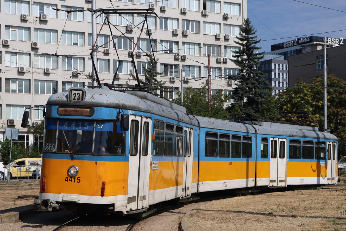 Sofia Public Electrical Transport Company JSC  GT8 4415