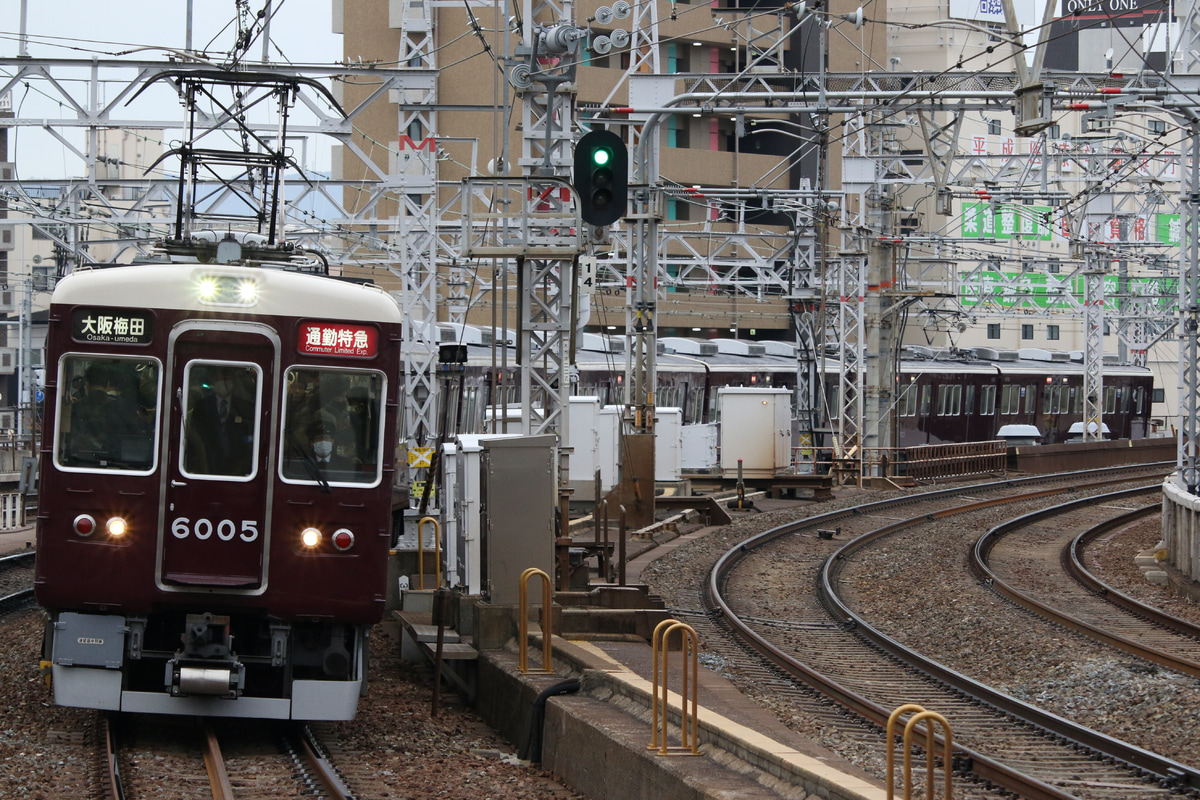 阪急電鉄 平井車庫 6000系 6005F