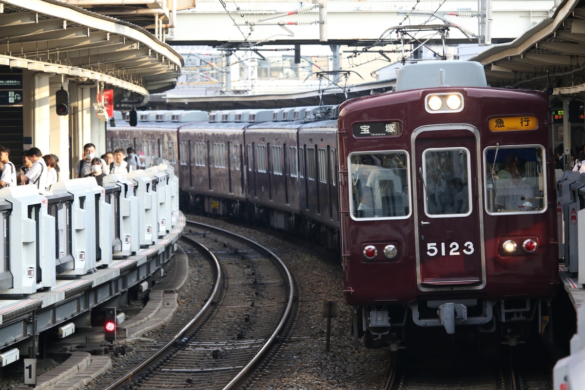 阪急電鉄 平井車庫 5100系 5106F