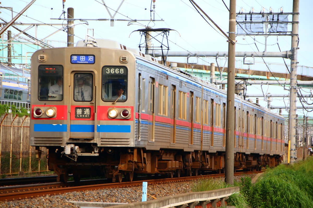 京成電鉄 宗吾車両基地 3600形 3668F