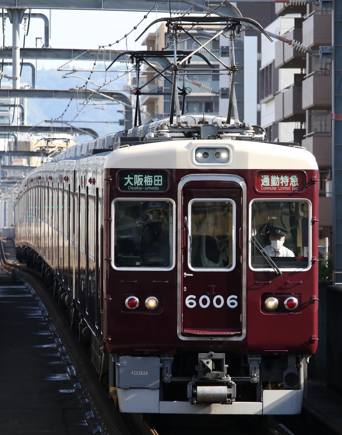 阪急電鉄 平井車庫 6000系 6006F