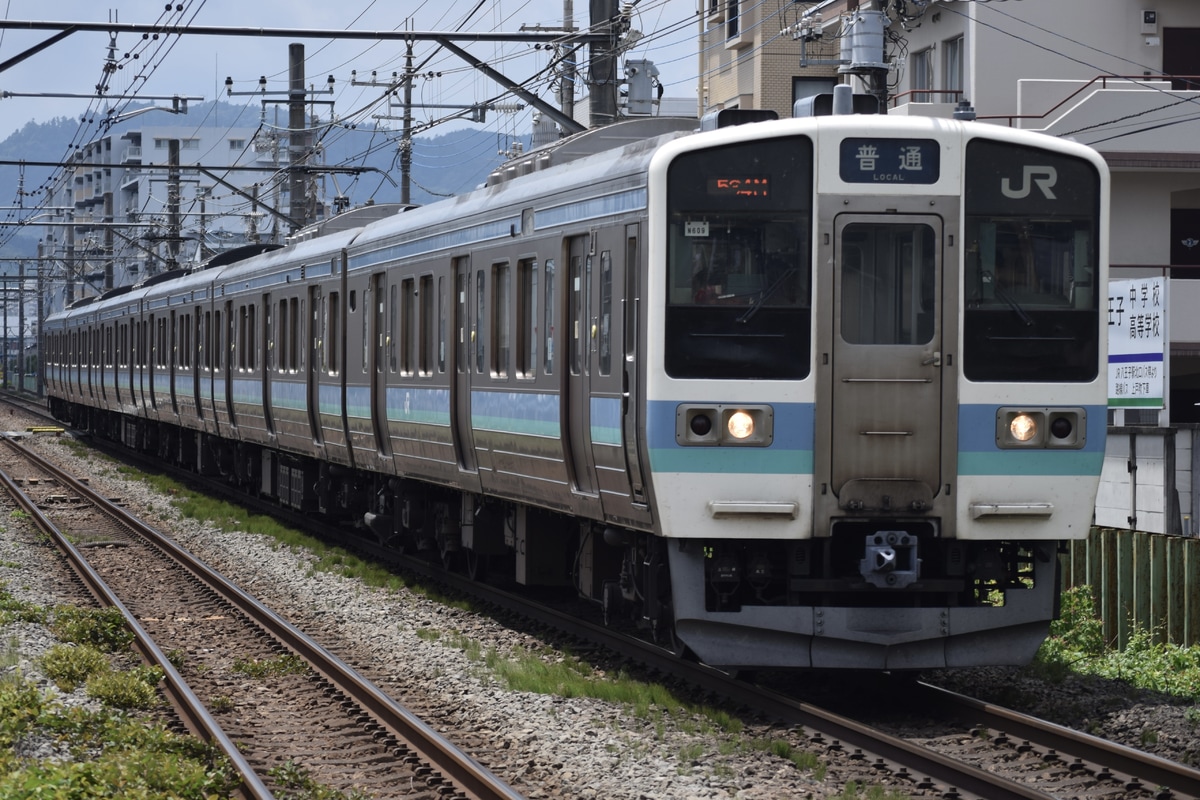 JR東日本 長野総合車両センター 211系 ナノN609編成