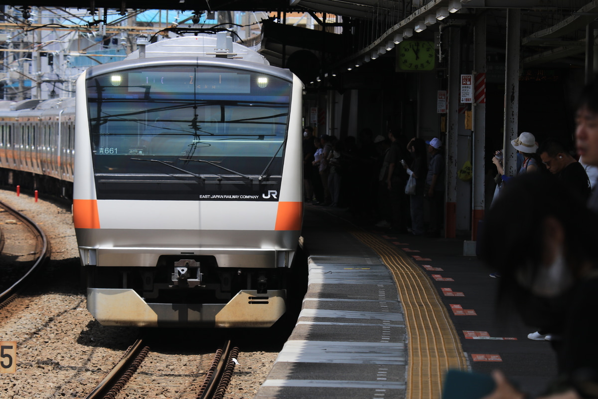 JR東日本 豊田車両センター本区 E233系 トタ青661編成
