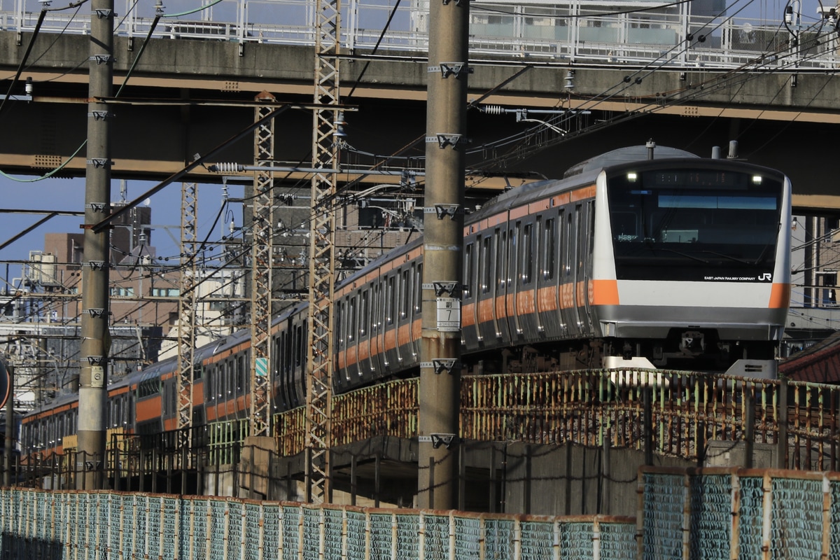 JR東日本 豊田車両センター本区 E233系 トタH58編成