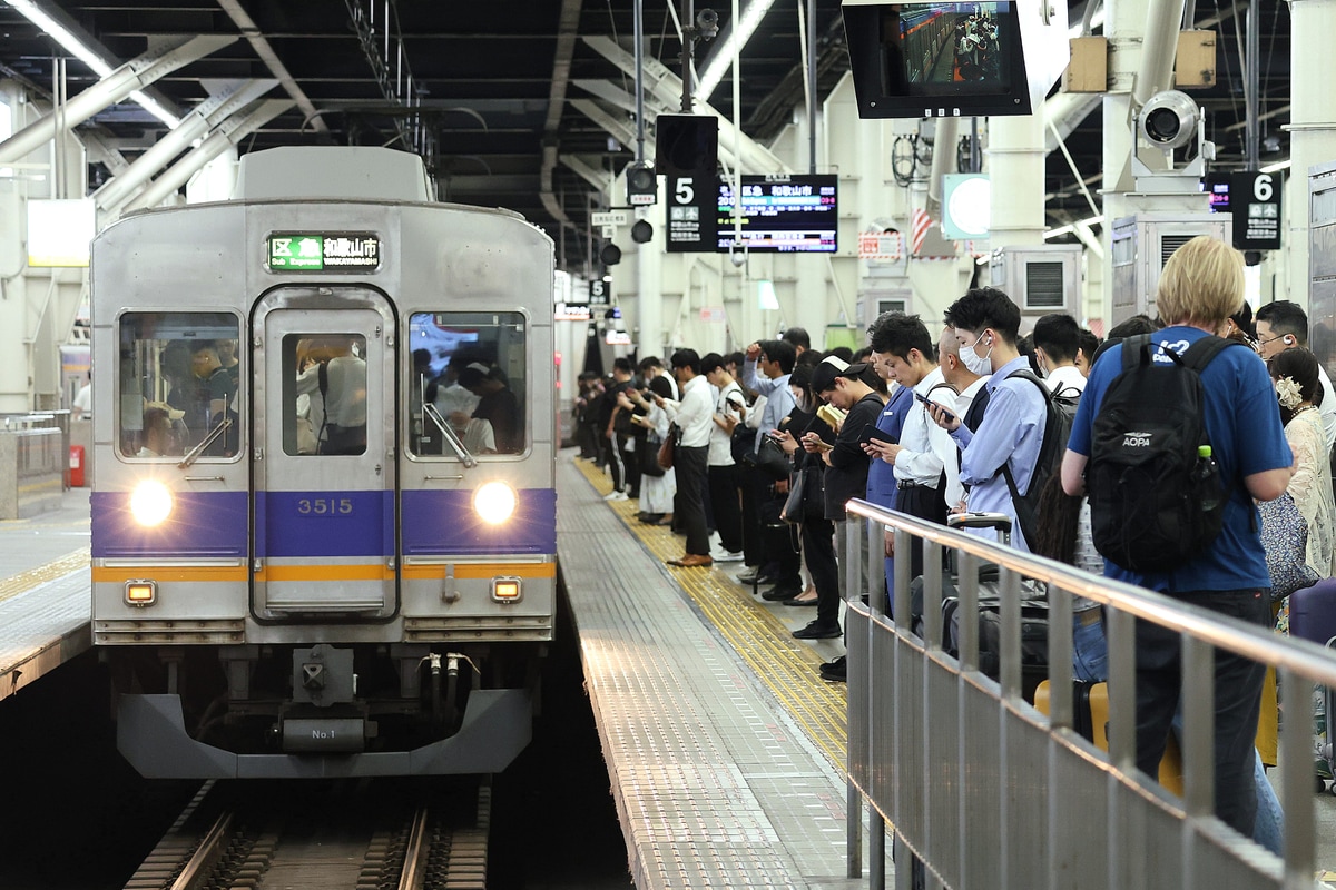 南海電気鉄道 住ノ江検車区 3000系 3515F