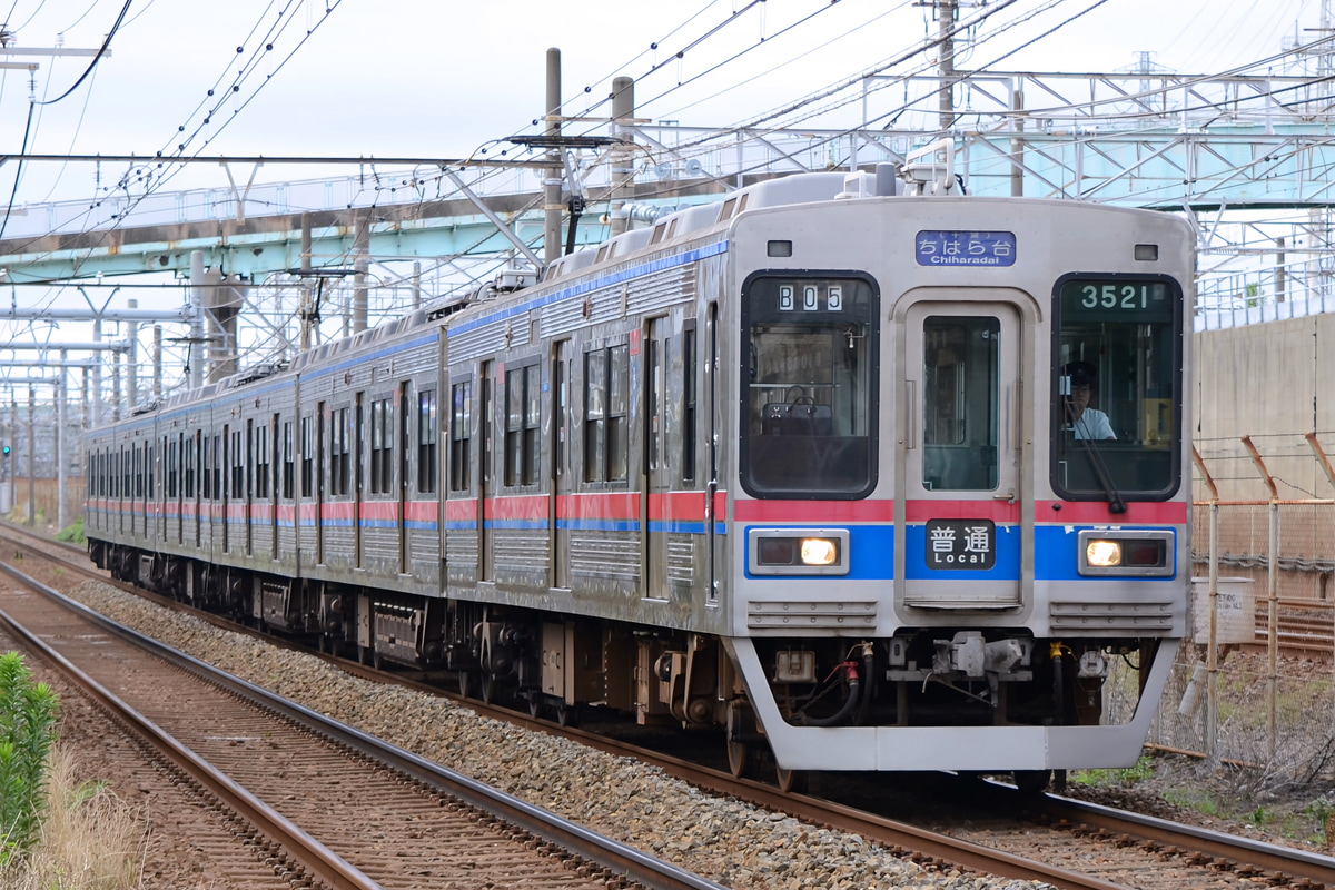 京成電鉄 宗吾車両基地 3500形 3524F
