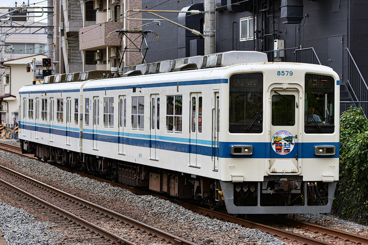 東武鉄道 南栗橋車両管区春日部支所 8500型 8579編成