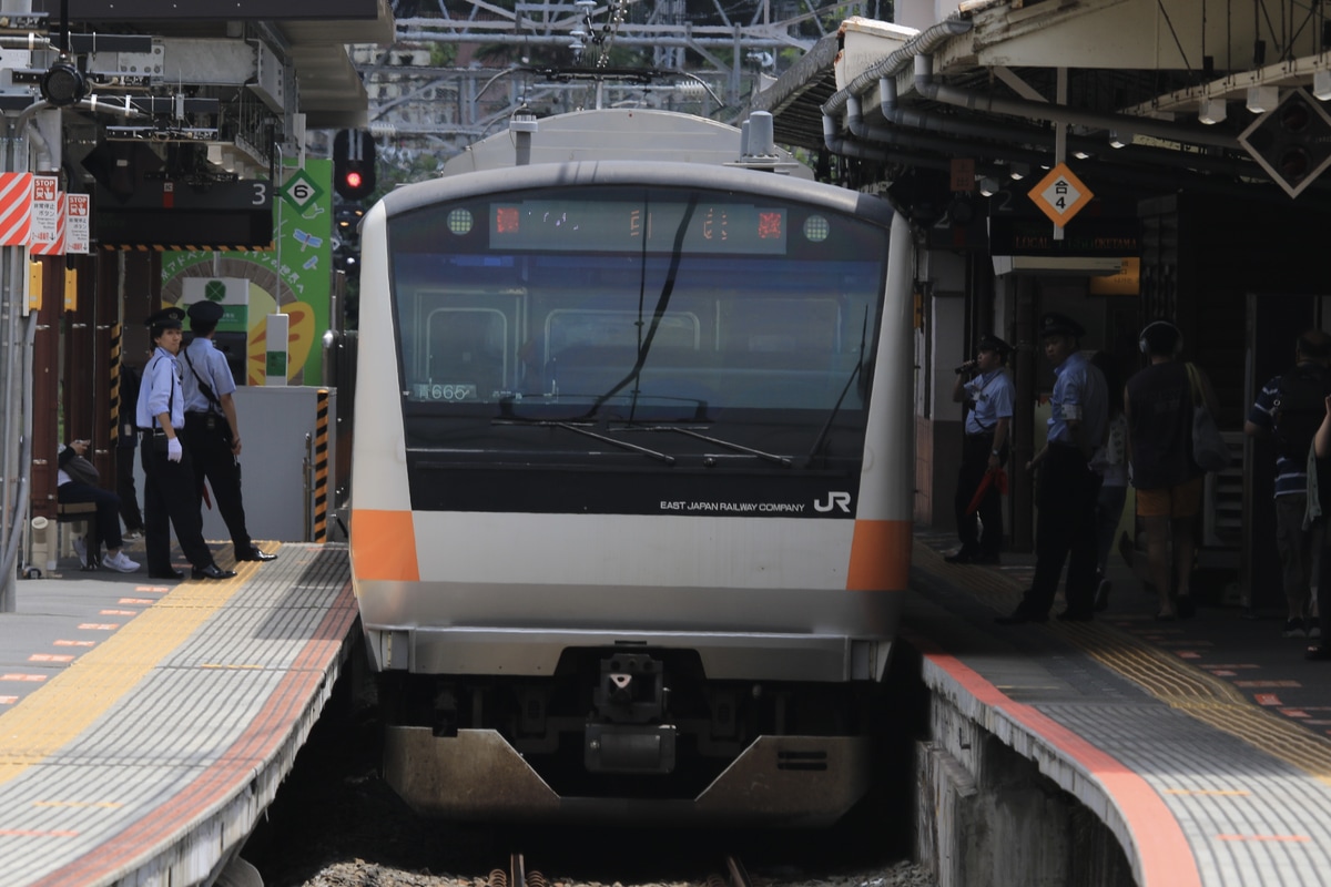 JR東日本 豊田車両センター本区 E233系 トタ青665編成