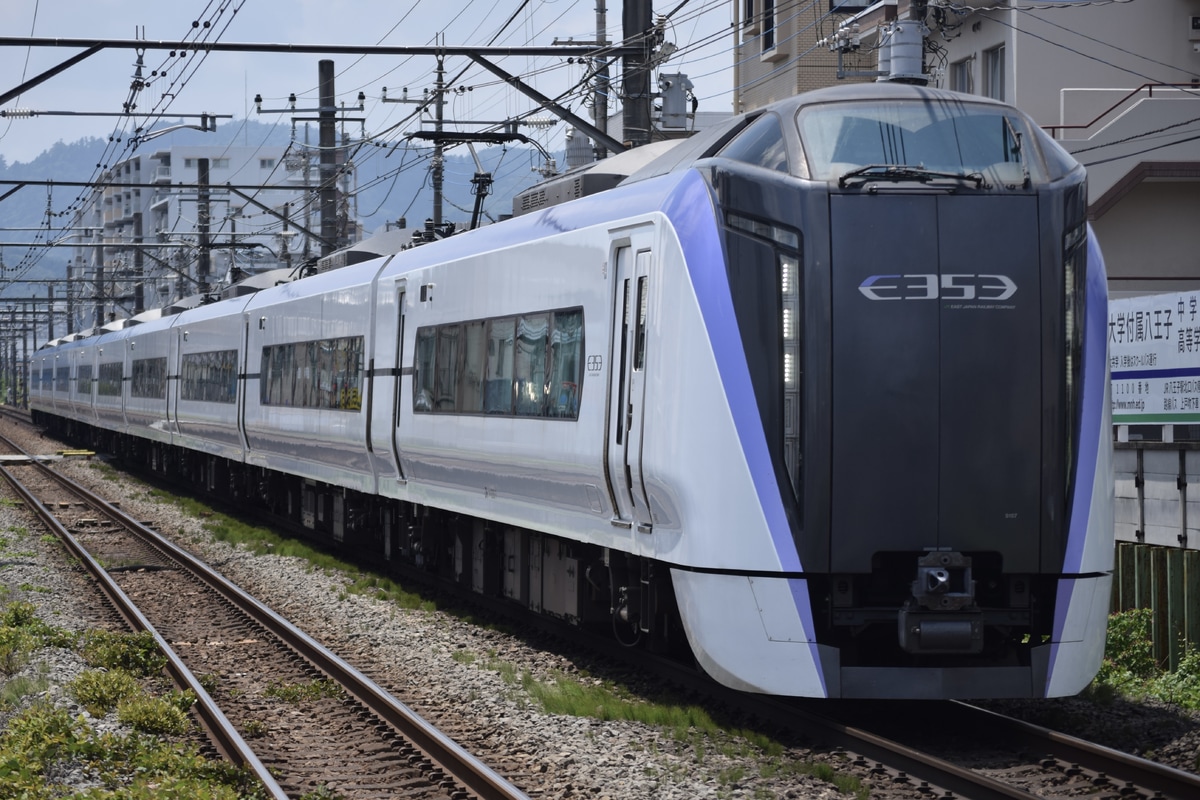JR東日本 松本車両センター E353系 モトS107編成