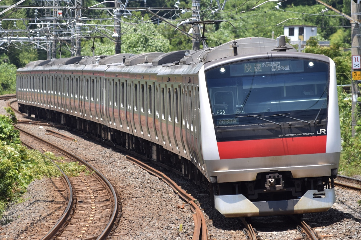 JR東日本 京葉車両センター E233系 ケヨF53編成