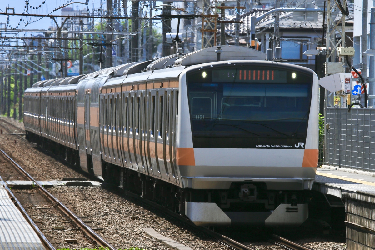 JR東日本 豊田車両センター本区 E233系 トタH51編成