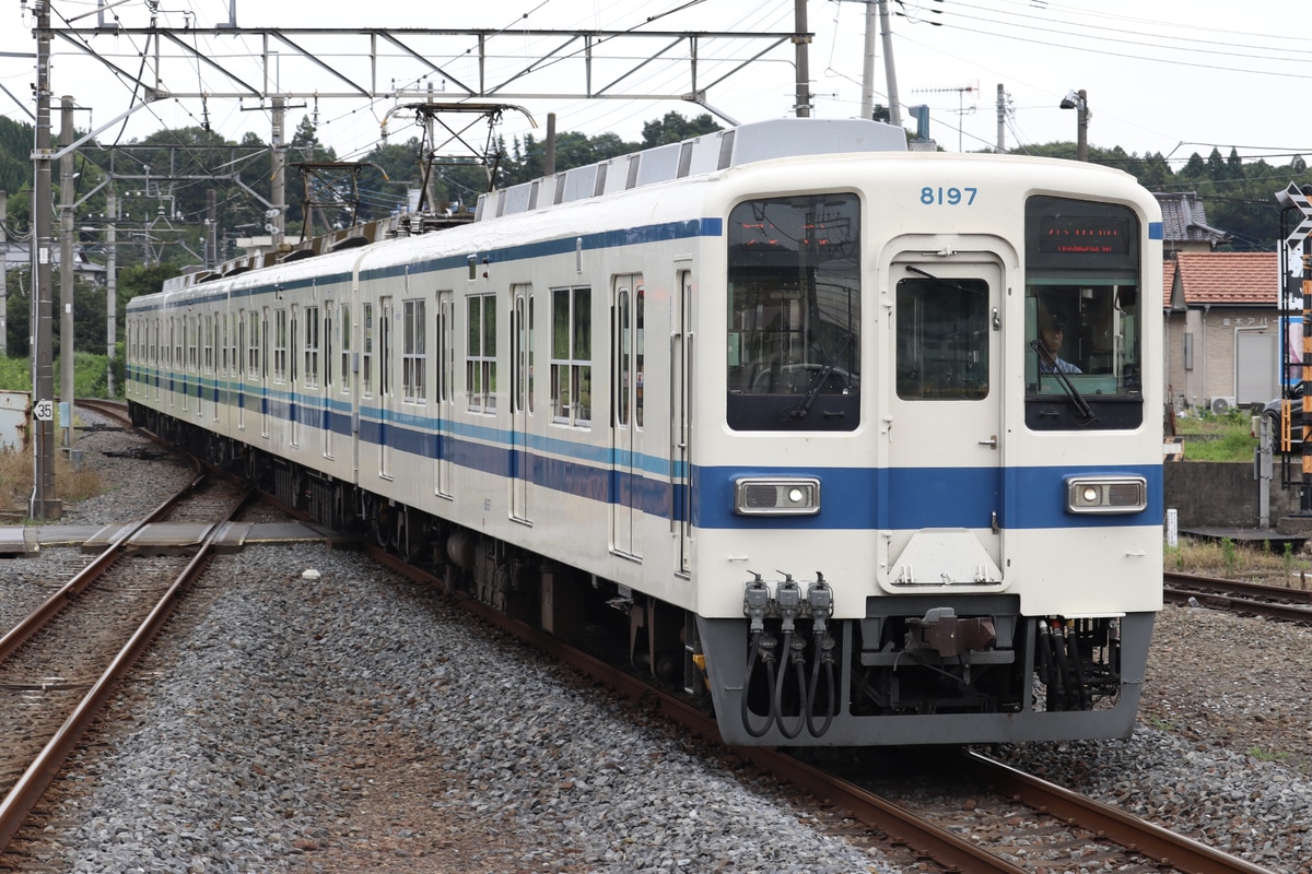 東武鉄道 森林公園検修区 8000系 8197F