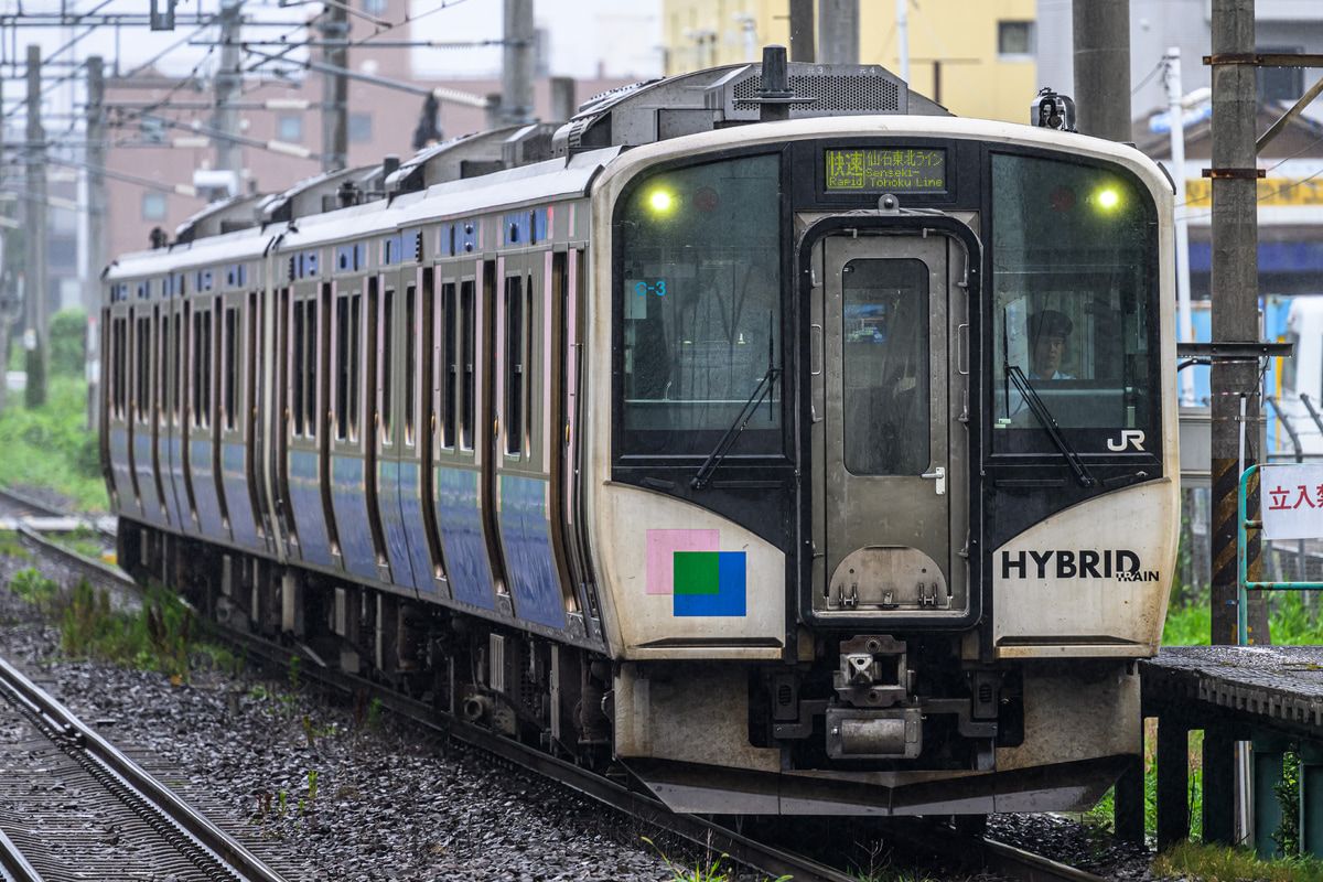 JR東日本 仙台車両センター小牛田派出所 HB-E210系 ココC-3編成