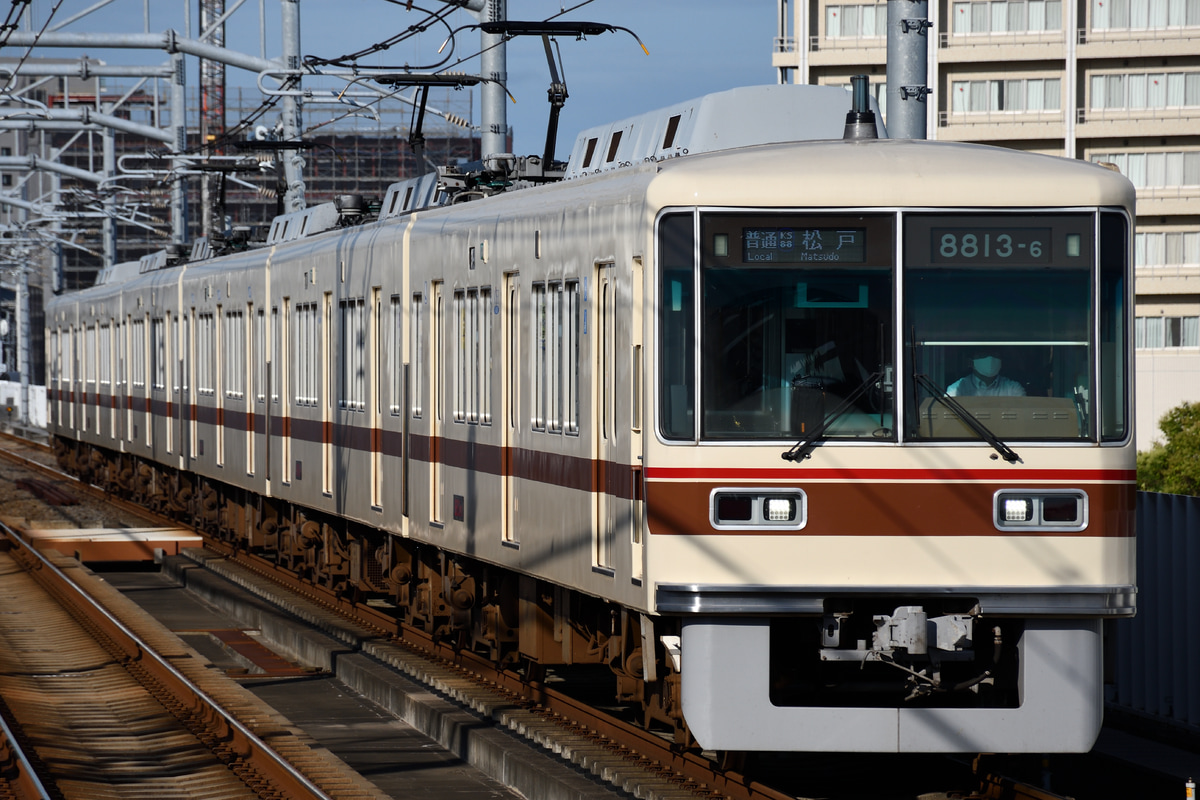 京成電鉄 くぬぎ山車両基地 8800形 8813F