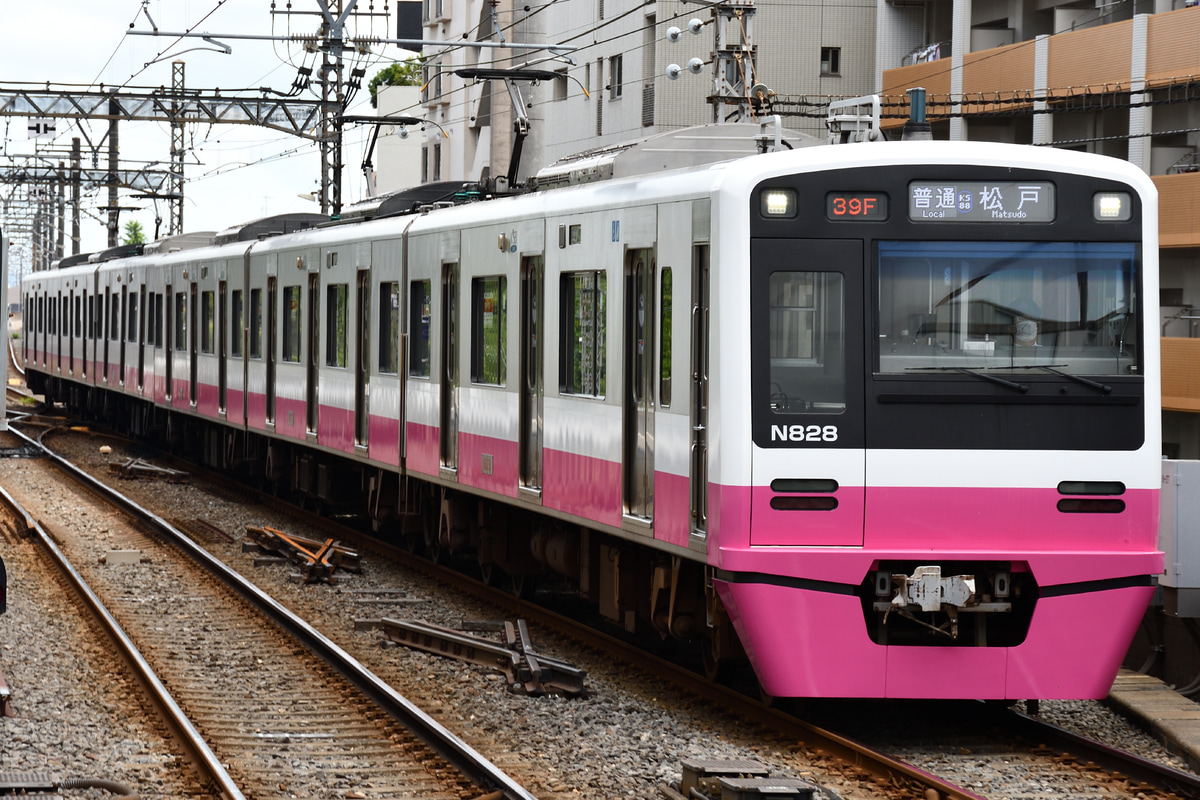 京成電鉄 くぬぎ山車両基地 N800形 N828F