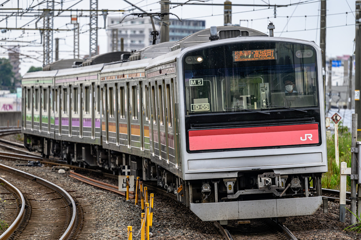 JR東日本 仙台車両センター宮城野派出所 205系 センM5編成