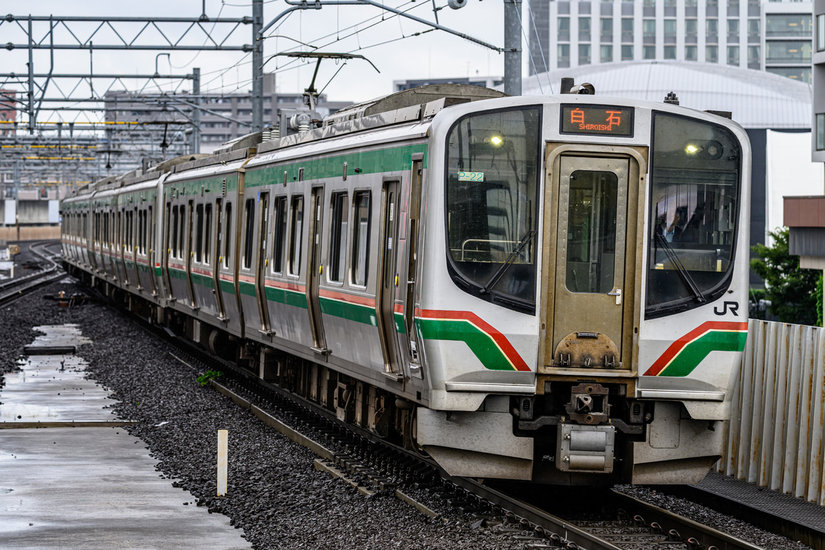 JR東日本 仙台車両センター E721系 センP-22編成