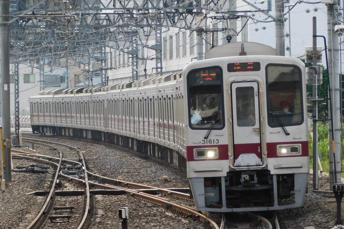 東武鉄道 森林公園検修区 30000系 31613F