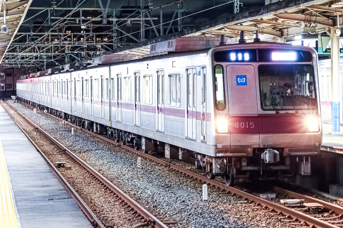 東京メトロ 鷺沼検車区 8000系 8115F