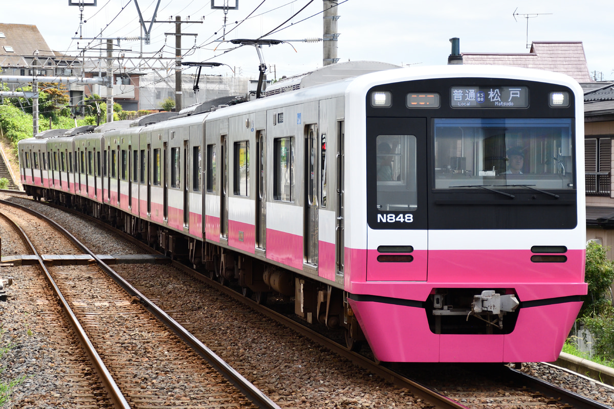 京成電鉄 くぬぎ山車両基地 N800形 N848F