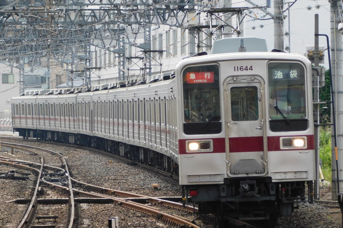 東武鉄道 森林公園検修区 10030系 11644F