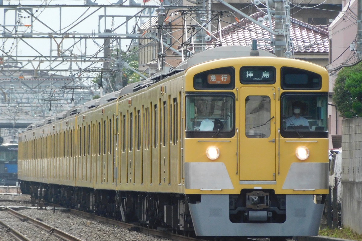 西武鉄道 南入曽車両基地 2000系 2453F