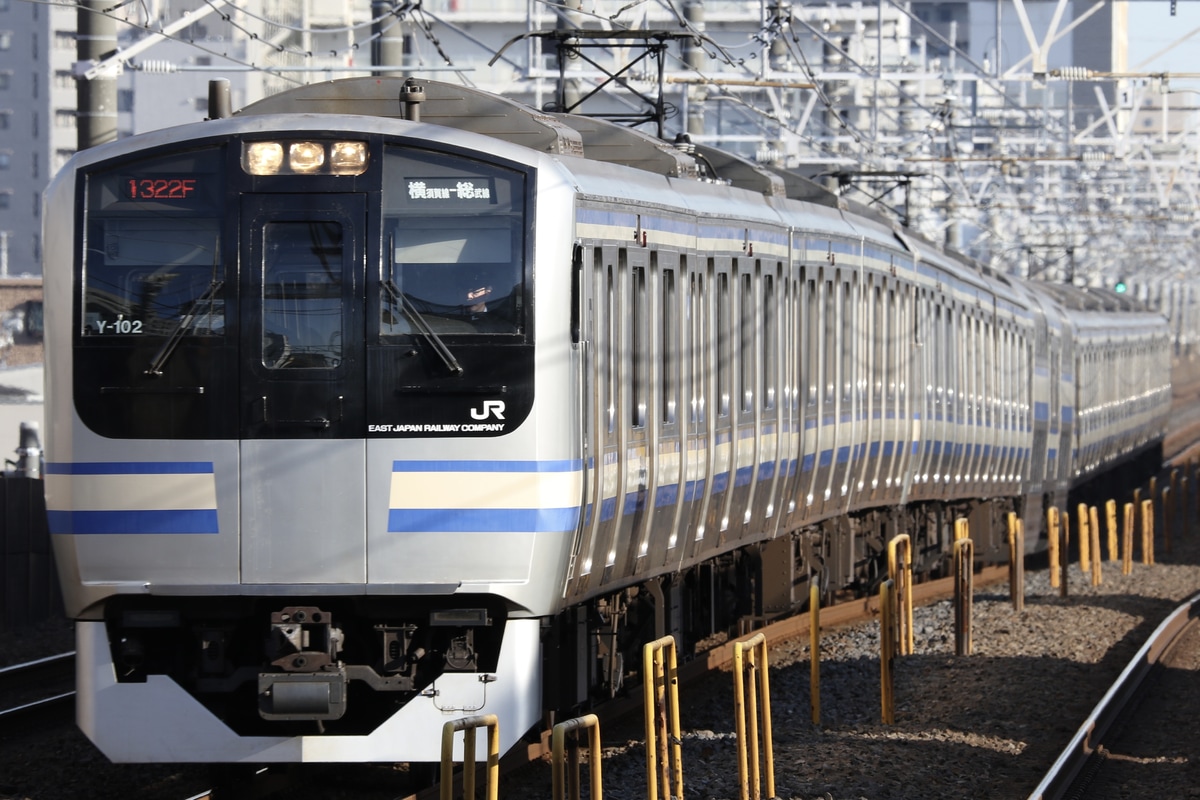 JR東日本 鎌倉車両センター本所 E217系 クラY-102編成