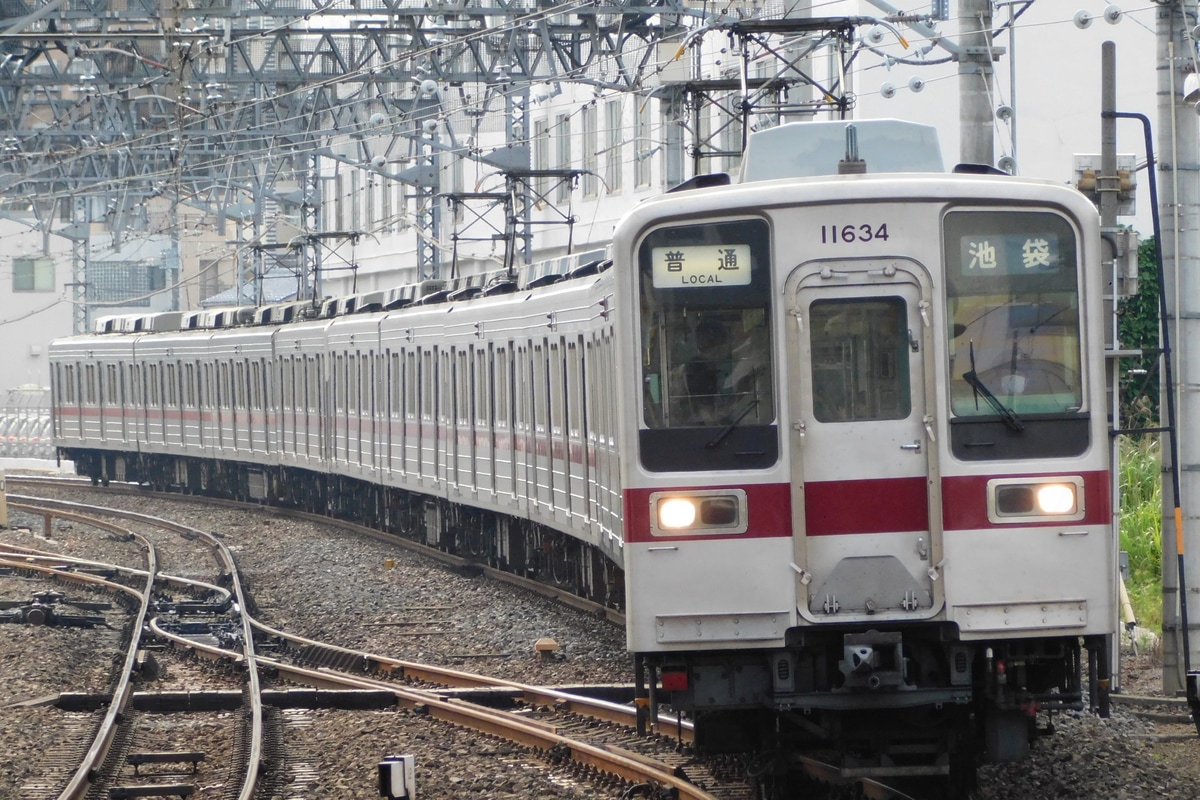 東武鉄道 森林公園検修区 10030系 11634F