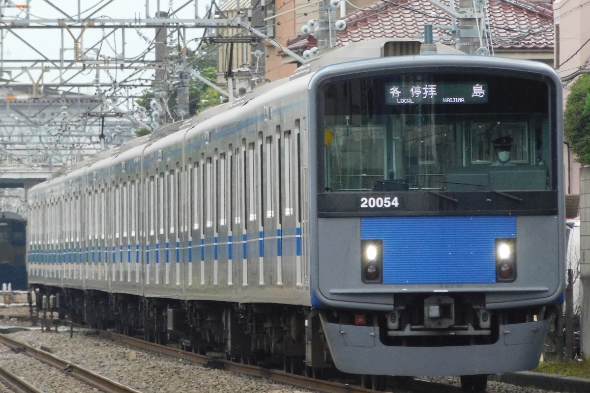 西武鉄道 南入曽車両基地 20000系 20154F