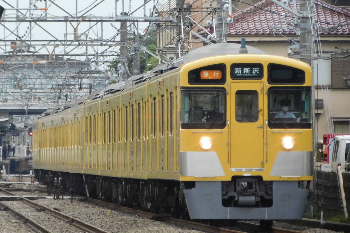 西武鉄道 玉川上水車両基地 2000系 2501F