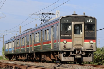 JR四国7200系R13編成を多度津～讃岐塩屋間で撮影した画像