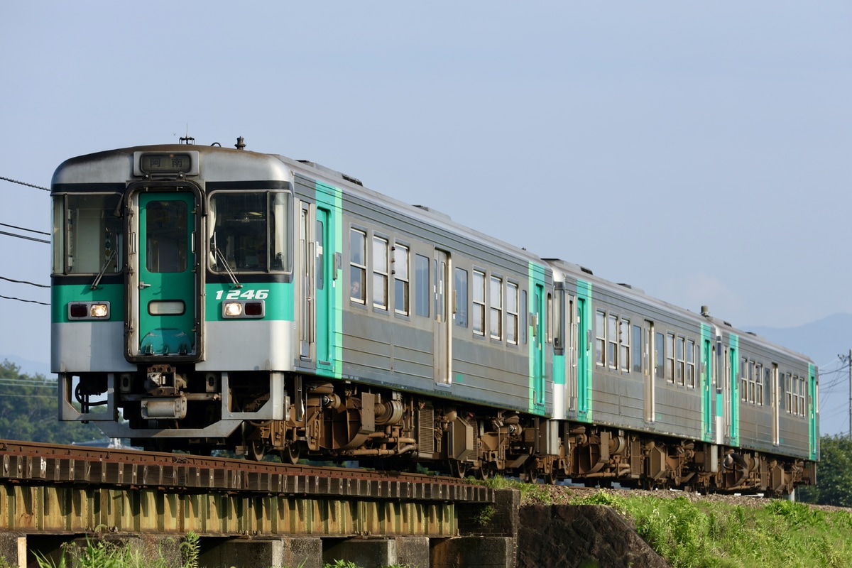 JR四国 徳島運転所 1200形 1246