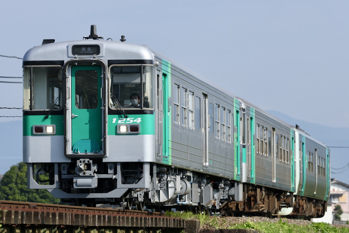 JR四国 徳島運転所 1200形 1254