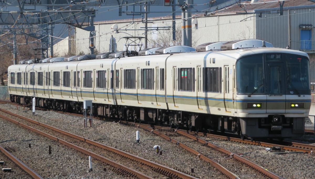 JR西日本 吹田総合車両所奈良支所 221系 NC603編成