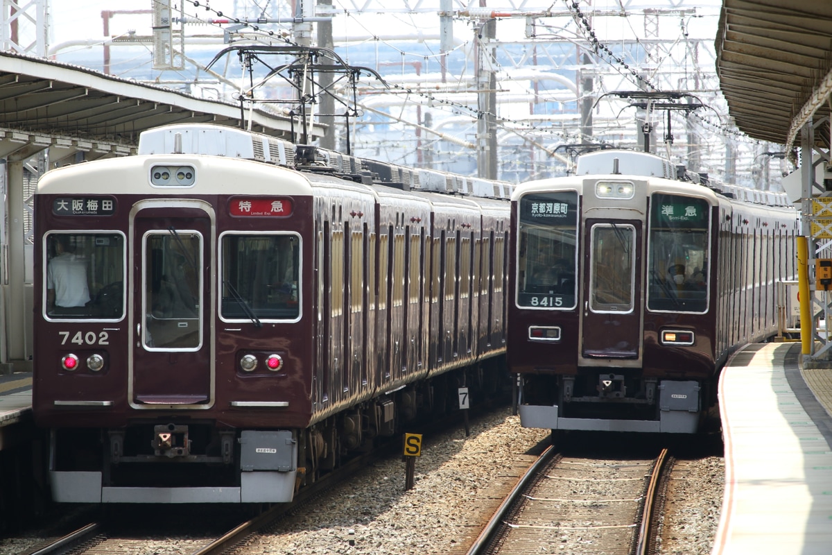 阪急電鉄 正雀車庫 8300系 8315F