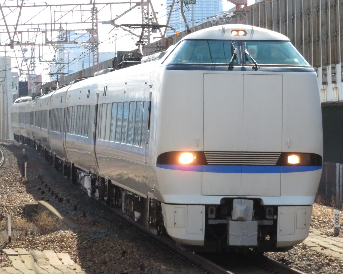 JR西日本 吹田総合車両所京都支所 683系 キトB36編成