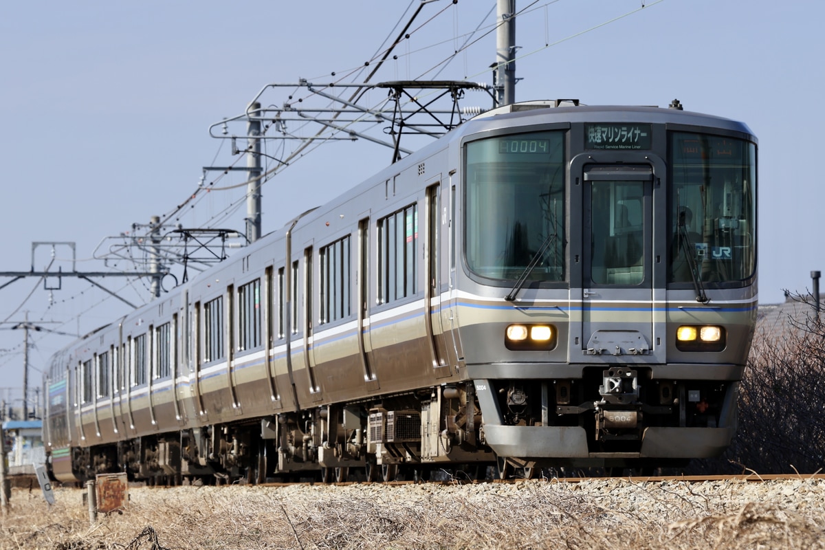 JR西日本 下関総合車両所岡山電車支所 223系 P4編成