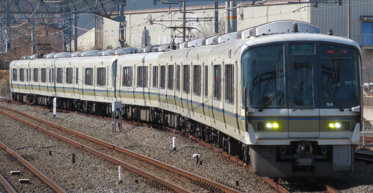 JR西日本 吹田総合車両所奈良支所 221系 NA431編成
