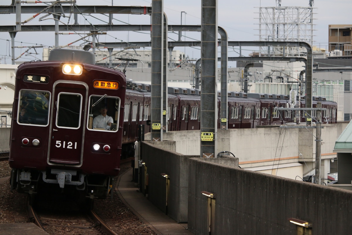 阪急電鉄 平井車庫 5100系 5128F
