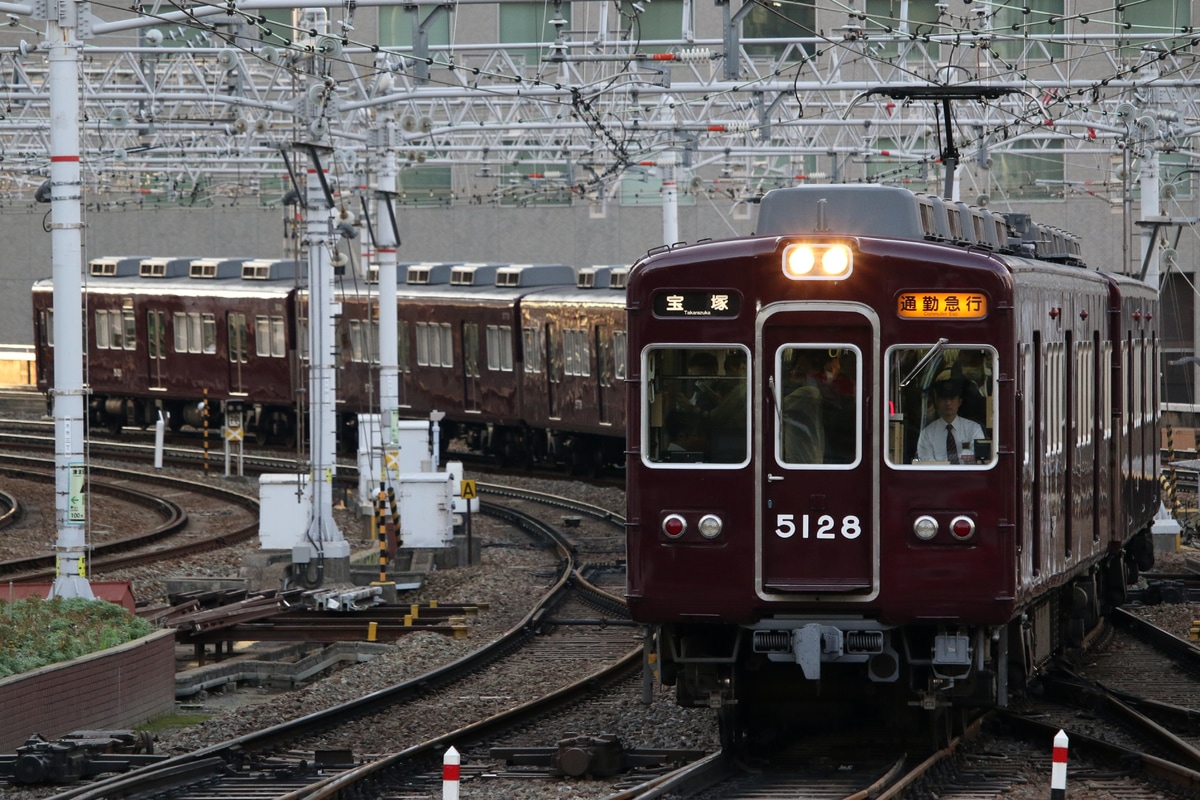 阪急電鉄 平井車庫 5100系 5128F