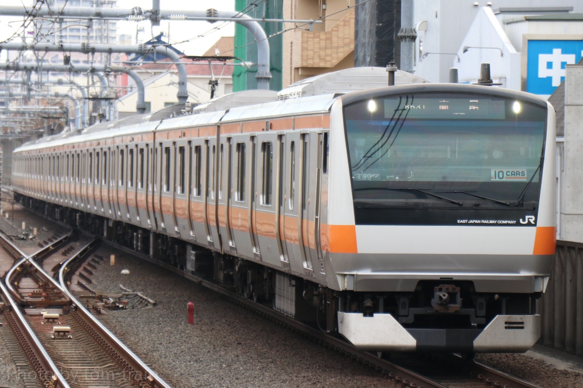 JR東日本 豊田車両センター本区 E233系 トタT39編成