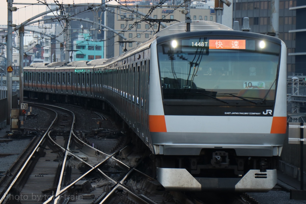 JR東日本 豊田車両センター本区 E233系 トタT1編成