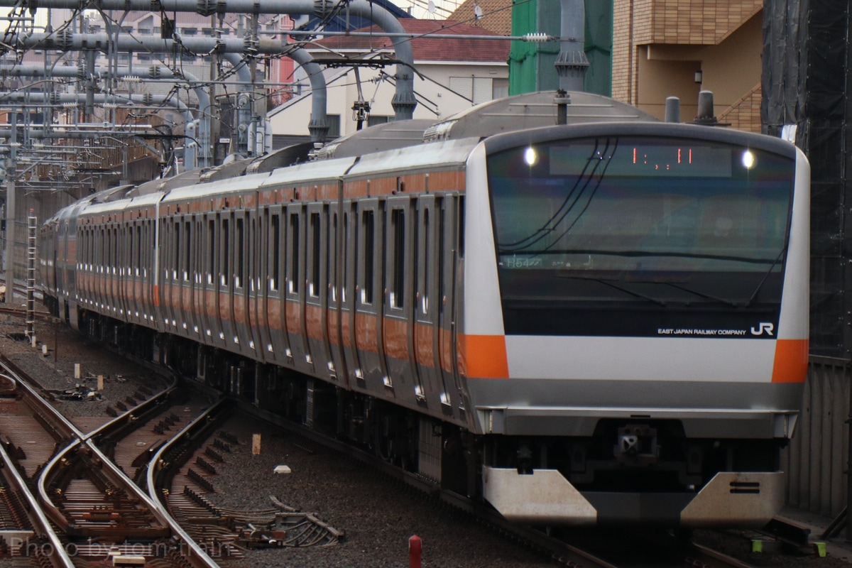 JR東日本 豊田車両センター本区 E233系 トタH54編成