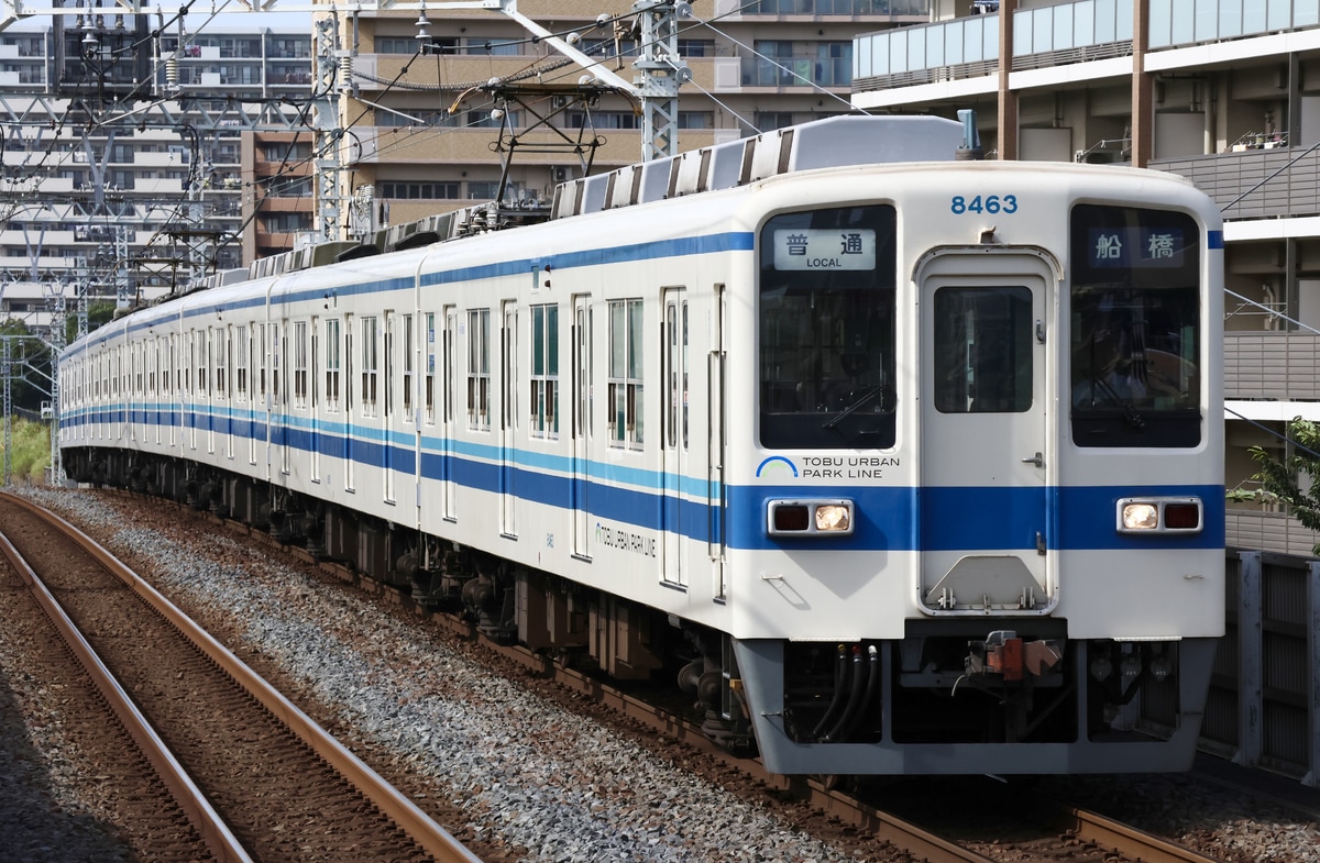 東武鉄道 南栗橋車両管区七光台支所 8000系 8163F