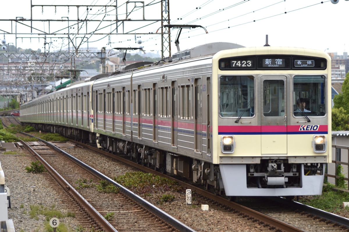 京王電鉄 桜上水検車区 7000系 7423f